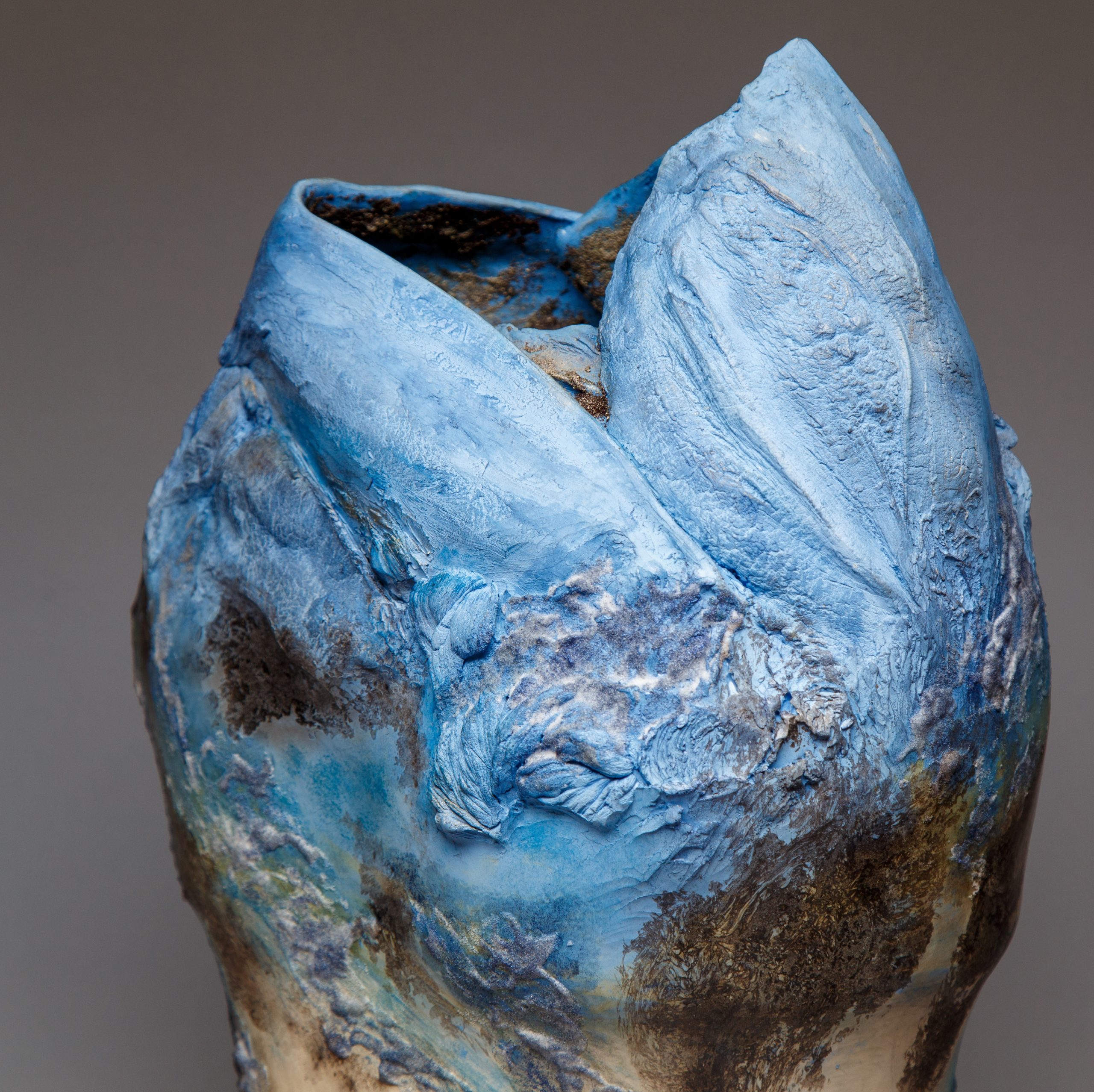 claire frechet sculpture ceramique contemporaine aurora mineralis