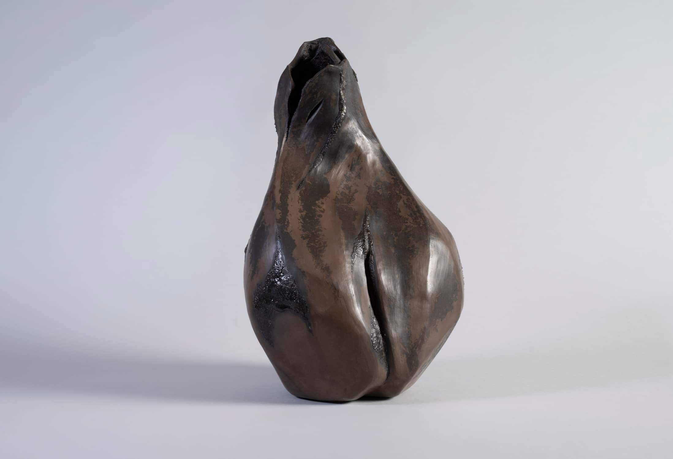 sculpture céramique contemporaine claire frechet piece unique