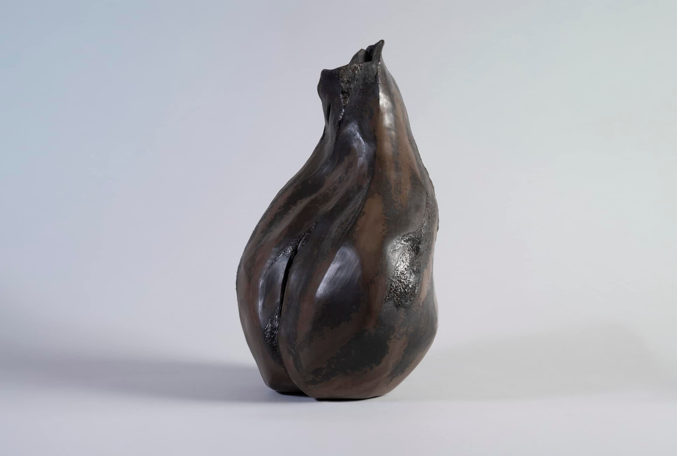 sculpture céramique contemporaine claire frechet piece unique